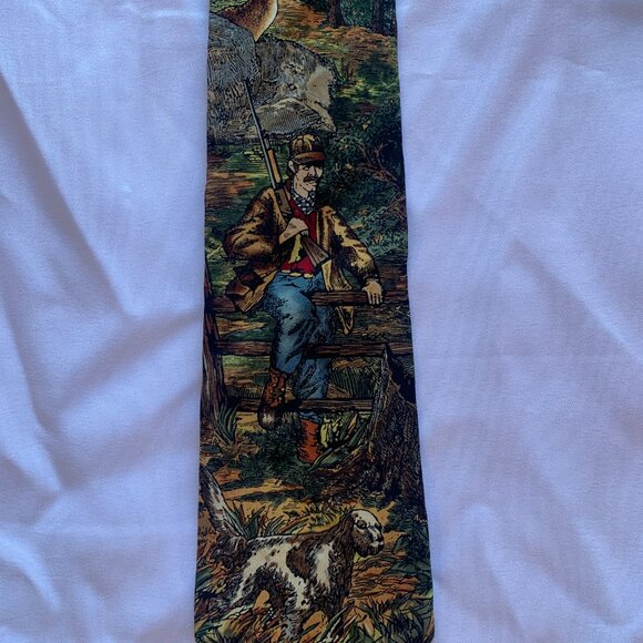Tango by Max Raab Americana design Hunter tie - Picture 4 of 5